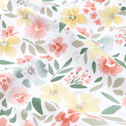 Tissu enduit pvc - Regine multicolore