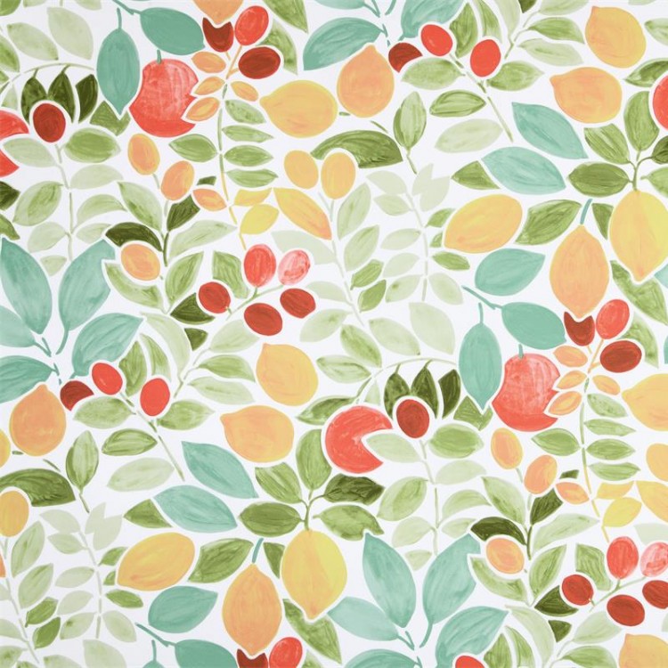 Tissu enduit pvc - Amalfi multicolore