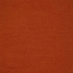 Tissu lin lavé - orange