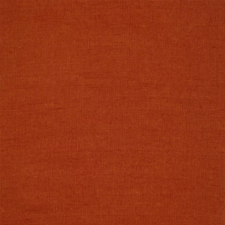 Tissu lin lavé - orange