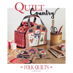 Livre - Quilt country n°76 - Folk quilts