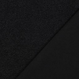 Tissu polaire - Noir