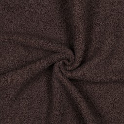 Tissu polaire - brun