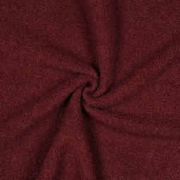 Tissu polaire - Bordeaux