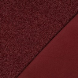 Tissu polaire - Bordeaux