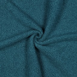 Tissu polaire - Bleu pétrol