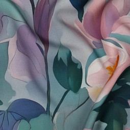 Tissu viscose - Garance