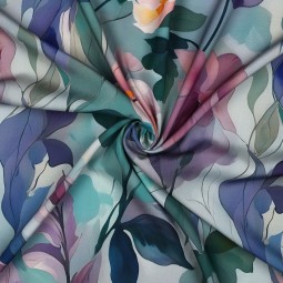 Tissu viscose - Garance