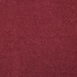 Tissu polaire chiné bordeaux de coton biologique