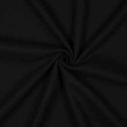 Tissu maille polyester - Knitted noir