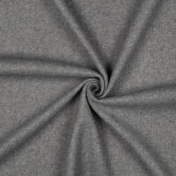 Tissu maille polyester - Knitted gris