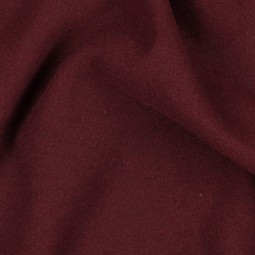 Tissu manteau - Soft lie de vin