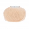 Mohair luxe de lang Yarns : Couleur - 27 Pêche blanche