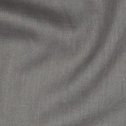 Tissu lin lavé et coton - Gris