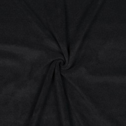Tissu jersey éponge - Noir