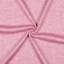 Tissu maille uni - Rose