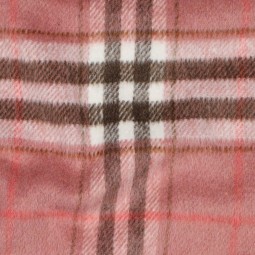 Tissu manteau - Carreaux rose
