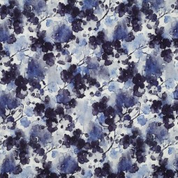 Tissu viscose - Celia bleu
