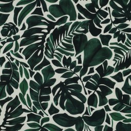 Tissu canvas - Monstera