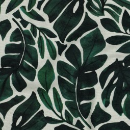 Tissu canvas - Monstera