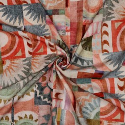 Tissu viscose -  Abstrait