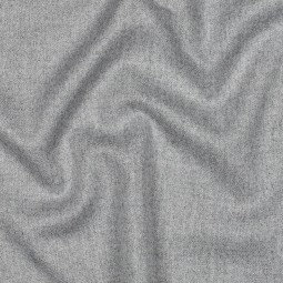 Tissu Polyester Viscose - Peigné gris clair