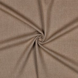 Tissu Polyester Viscose - Peigné sable