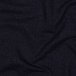 Tissu jersey sweat French Terry - Bleu marine