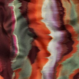 Tissu satin de coton - Rayures