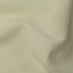 Tissu d'ameublement - Velours Tristan Blanc