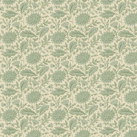 Tissu Renee Nanneman - Autumn bouquet - Marigold green