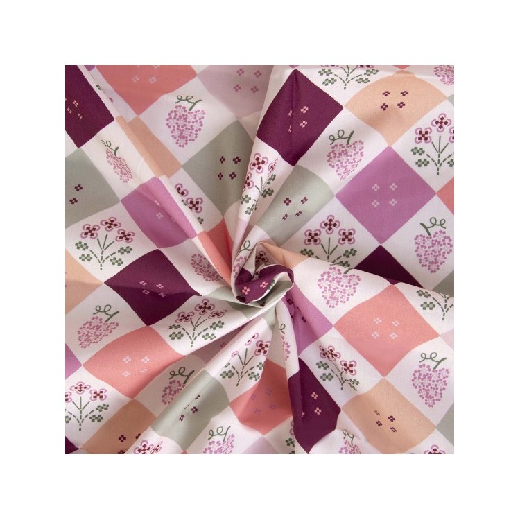 Tissu Katia fabrics - Popeline de coton - Diamond mosaic