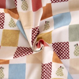 Tissu Katia fabrics - Popeline de coton - Checks mosaic
