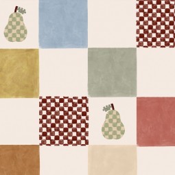 Tissu Katia fabrics - Popeline de coton - Checks mosaic