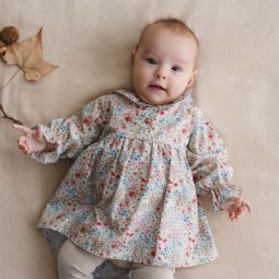 Tissu Katia fabrics - Popeline de coton - Micro wild flowers