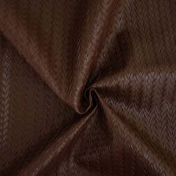 Tissu Katia fabrics - Simili - Chevron marron