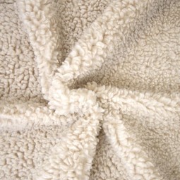 Tissu Katia fabrics - Fausse fourrure - Caniche sable