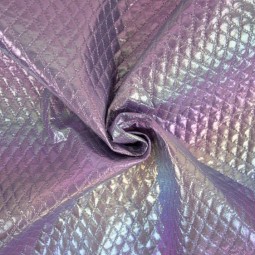 Tissu Katia fabrics - Matelassé - Holographique sunset