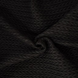 Tissu Katia fabrics - Matelassé - Chevron noir