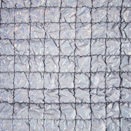 Tissu Katia fabrics - Matelassé - Carré argent