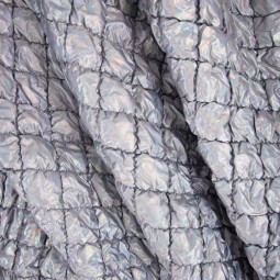 Tissu Katia fabrics - Matelassé - Carré argent