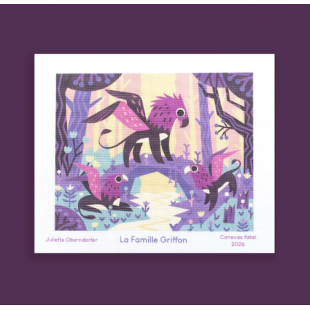 Kit Canevas Fatal - La famille Griffon