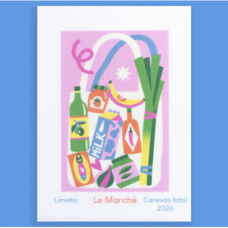 Kit Canevas Fatal - Le marché