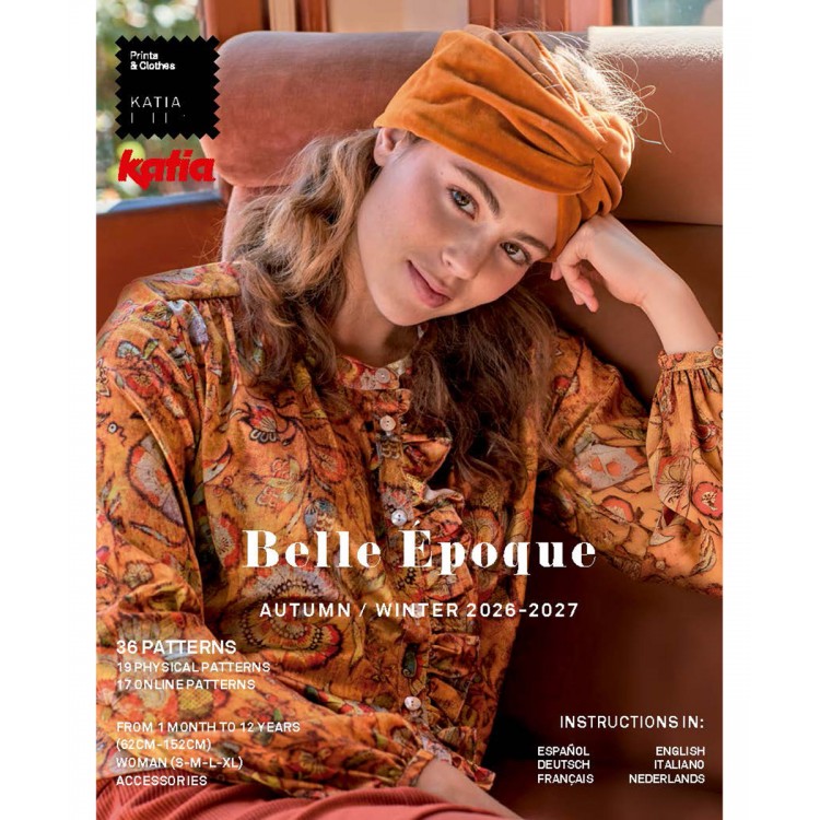 Catalogue Katia Fabrics Automne/ Hiver 2026/27 - Belle époque