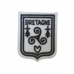 Écusson à coudre - Bretagne et triskell