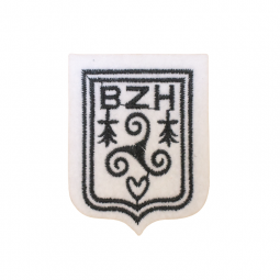 Écusson à coudre - BZH et triskell