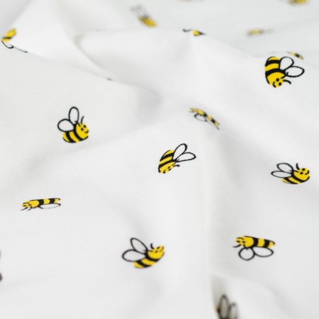 Tissu jersey - Bee