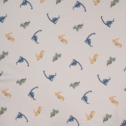 Tissu jersey - Dino sable
