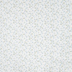 Tissu coton - Julie bleu