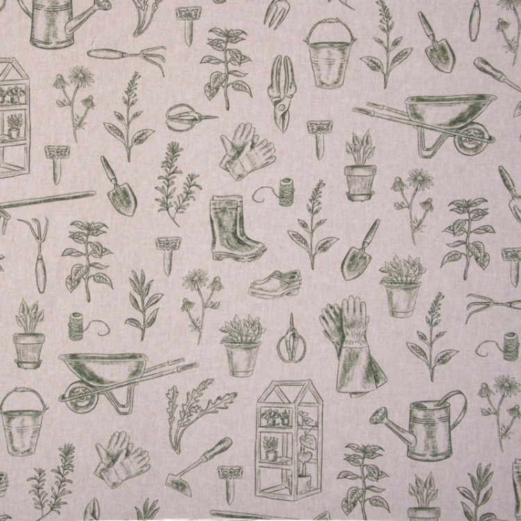 Tissu canvas - Outils de jardin